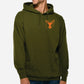 What Happens at Deer Camp Hoodie Army Green